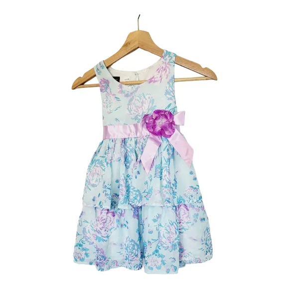 strapless open back dress Easter Bunny Smocked Blooming Dress – Classic Whimsy main image 0